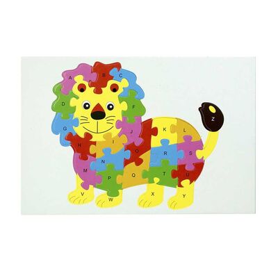 Çocuk Eğitici 24 Parça Puzzle I Aslan +3 Yaş