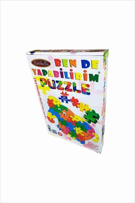 Çocuk Eğitici 24 Parça Puzzle I Fil +3 Yaş