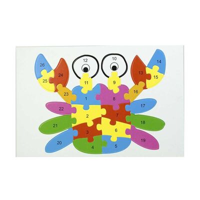 Çocuk Eğitici 24 Parça Puzzle I Akrep +3 Yaş