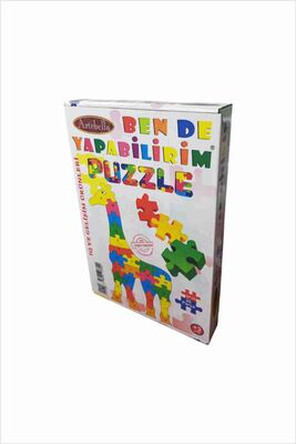 Çocuk Eğitici 24 Parça Puzzle I Zürafa +3 Yaş