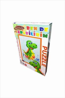 Çocuk Eğitici 24 Parça Puzzle I Dinazor +6 Yaş