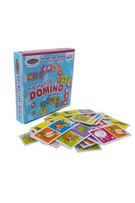 Zeka ve Dikkat Geliştiren Oyunlar I Hayvanlar Domino +4 Yaş