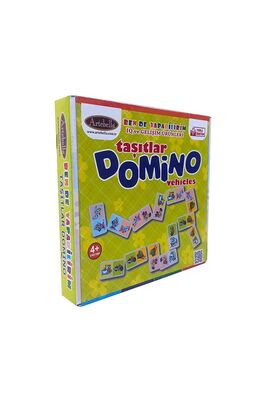 Zeka ve Dikkat Geliştiren Oyunlar I Taşıtlar Domino +4 Yaş