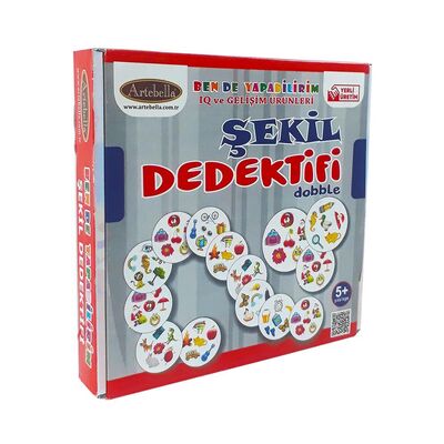 Zeka ve Dikkat Geliştiren Oyunlar I Şekil Dedektifi +5 Yaş