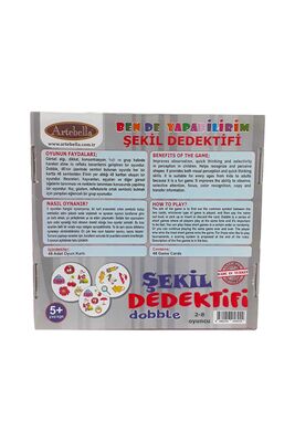 Zeka ve Dikkat Geliştiren Oyunlar I Şekil Dedektifi +5 Yaş