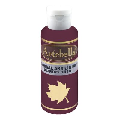 Universal Akrilik Boya 3018 Bordo 130 ml