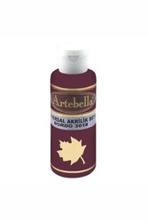 Artebella - Universal Akrilik Boya 3018 Bordo 130 ml (1)