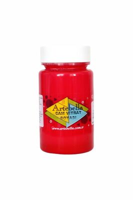 Cam Vitray Boyası 8804 Kırmızı 90 ml