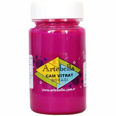 Cam Vitray Boyası 8812 Fuşya 90 ml