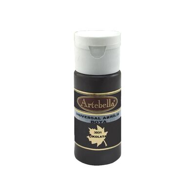 Universal Akrilik Boya 3031 Çikolata 30 ml