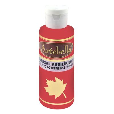 Universal Akrilik Boya 3043 Çilek Kırmızı 130 ml