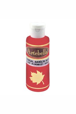 Universal Akrilik Boya 3043 Çilek Kırmızı 130 ml