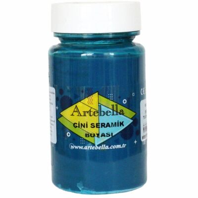 Çini Seramik Boyası 8607 Turkuaz 90 ml