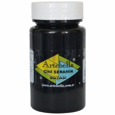 Çini Seramik Boyası 8609 Siyah 90 ml