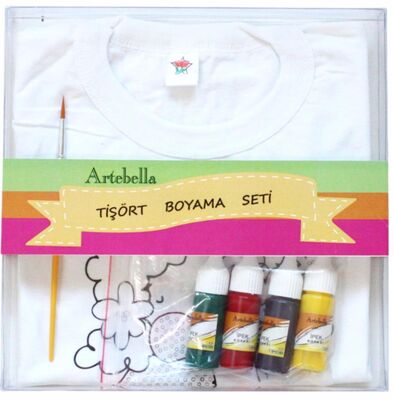 Çocuk T-shirt Boyama Seti +6 Yaş ATBS-1