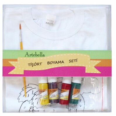 Çocuk T-shirt Boyama Seti +6 Yaş ATBS-2