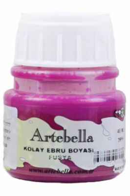 Fuşya Kolay Ebru Boyası 3615 60 ml