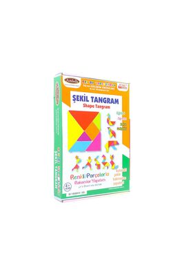 Eğitici Öğretici Çocuk Oyunları I Şekil Tangram +4 Yaş