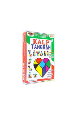 Eğitici Öğretici Çocuk Oyunları I Kalp Tangram +4 Yaş