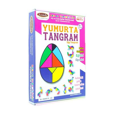 Eğitici Öğretici Çocuk Oyunları I Yumurta Tangram +4 Yaş