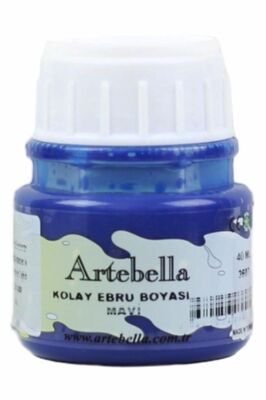 Mavi Kolay Ebru Boyası 3607 60 ml