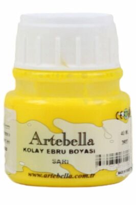 Sarı Kolay Ebru Boyası 3602 60 ml