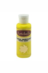 Artebella - Universal Akrilik Boya 3002 Sarı 130 ml (1)