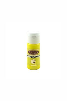 Universal Akrilik Boya 3002 Sarı 30 ml