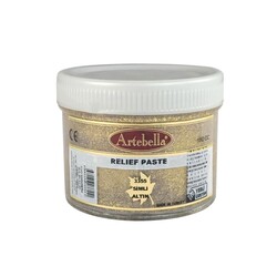 Artebella - Rölyef Pasta 3355 Simli Altın 160 ml (1)