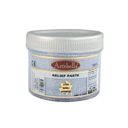 Artebella - Rölyef Pasta 3356 Simli Gümüş 160 ml (1)