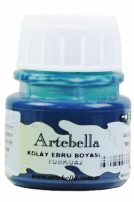 Turkuaz Kolay Ebru Boyası 3605 60 ml