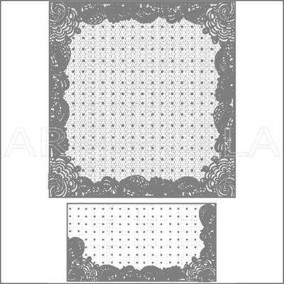 Kolay Transfer 1761k Dantel Desen Opak 23x34 cm