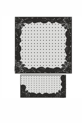 Kolay Transfer 1761v Dantel Desen Transparan 23x34 cm