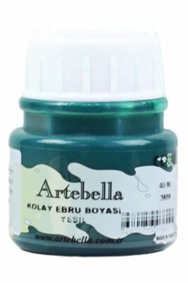 Yeşil Kolay Ebru Boyası 3609 60 ml