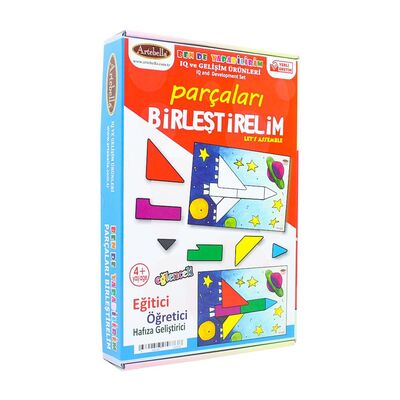 Eğitici Öğretici Çocuk Oyunları 02 I Parçaları Birleştirme +4 Yaş