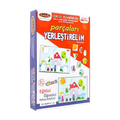 Eğitici Öğretici Çocuk Oyunları 05 I Parçaları Yerleştirme +4 Yaş