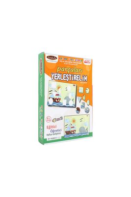 Eğitici Öğretici Çocuk Oyunları 07 I Parçaları Yerleştirme +4 Yaş